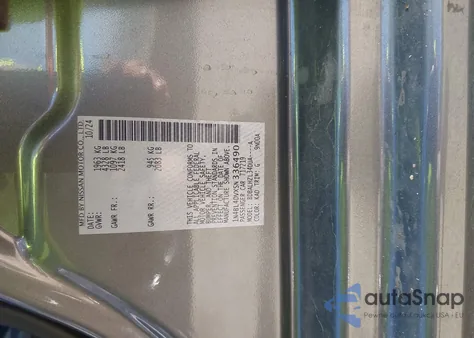 2025 Nissan Altima Sv Fwd from USA, damaged, VIN 1N4BL4DVXSN336490